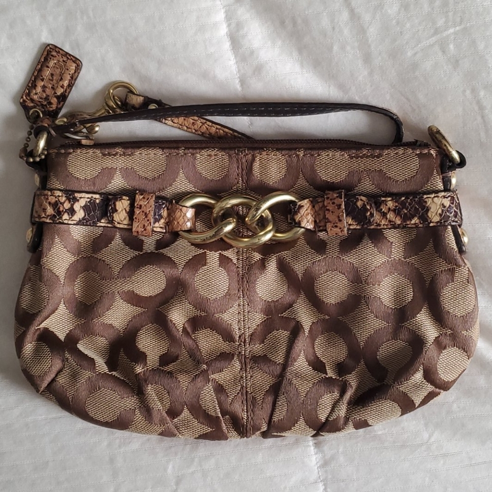 Coach wristlet